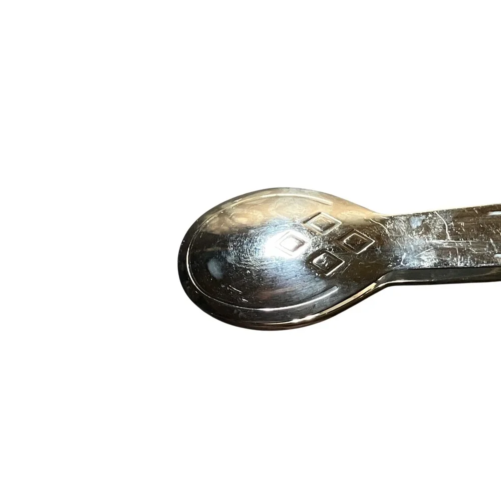 Pampered Chef Serving Tongs Silver  Stainless Spring Action Design